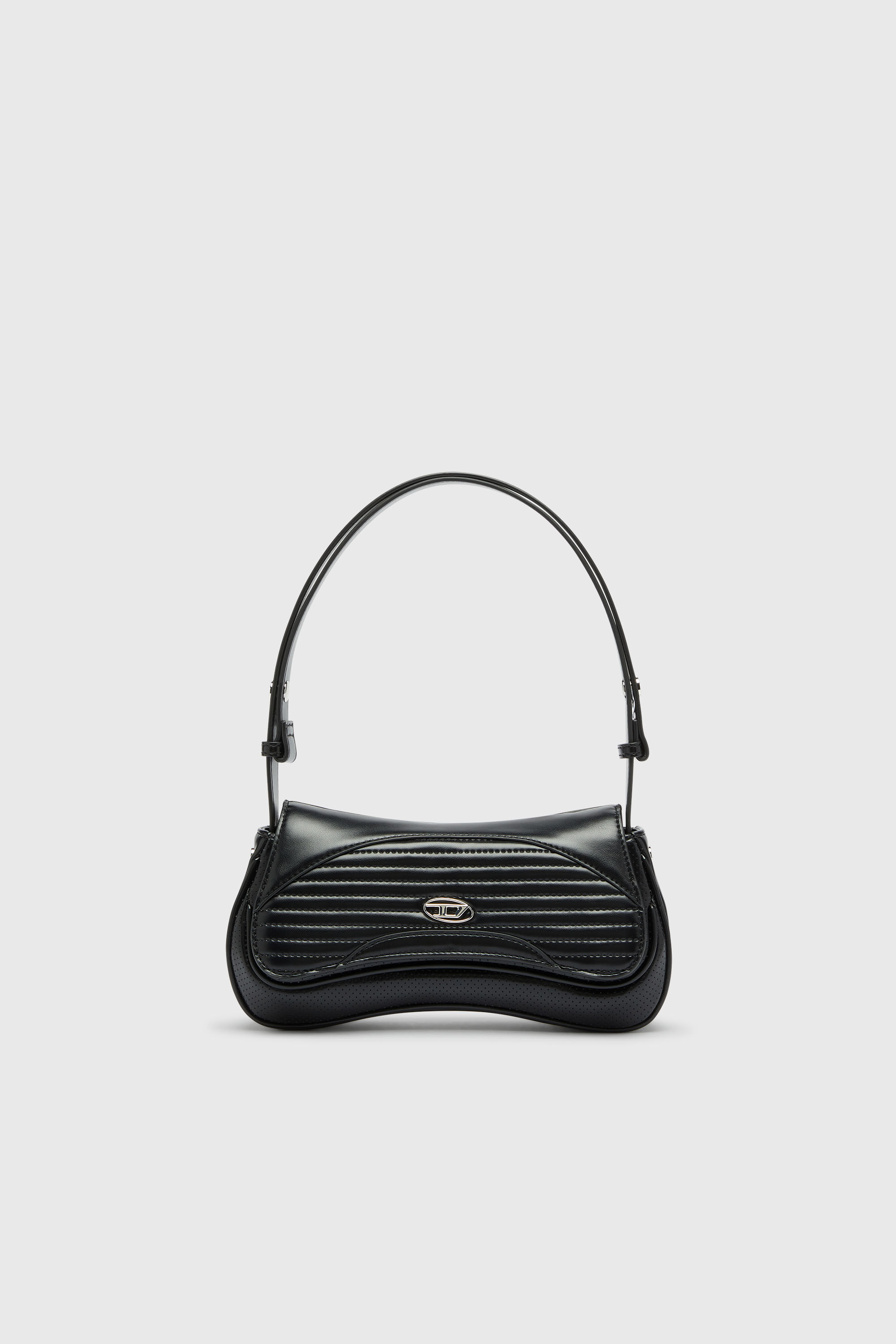 Diesel - PLAY CLUTCH, Woman's Play - Clutch in perforated and quilted PU in Black - 1