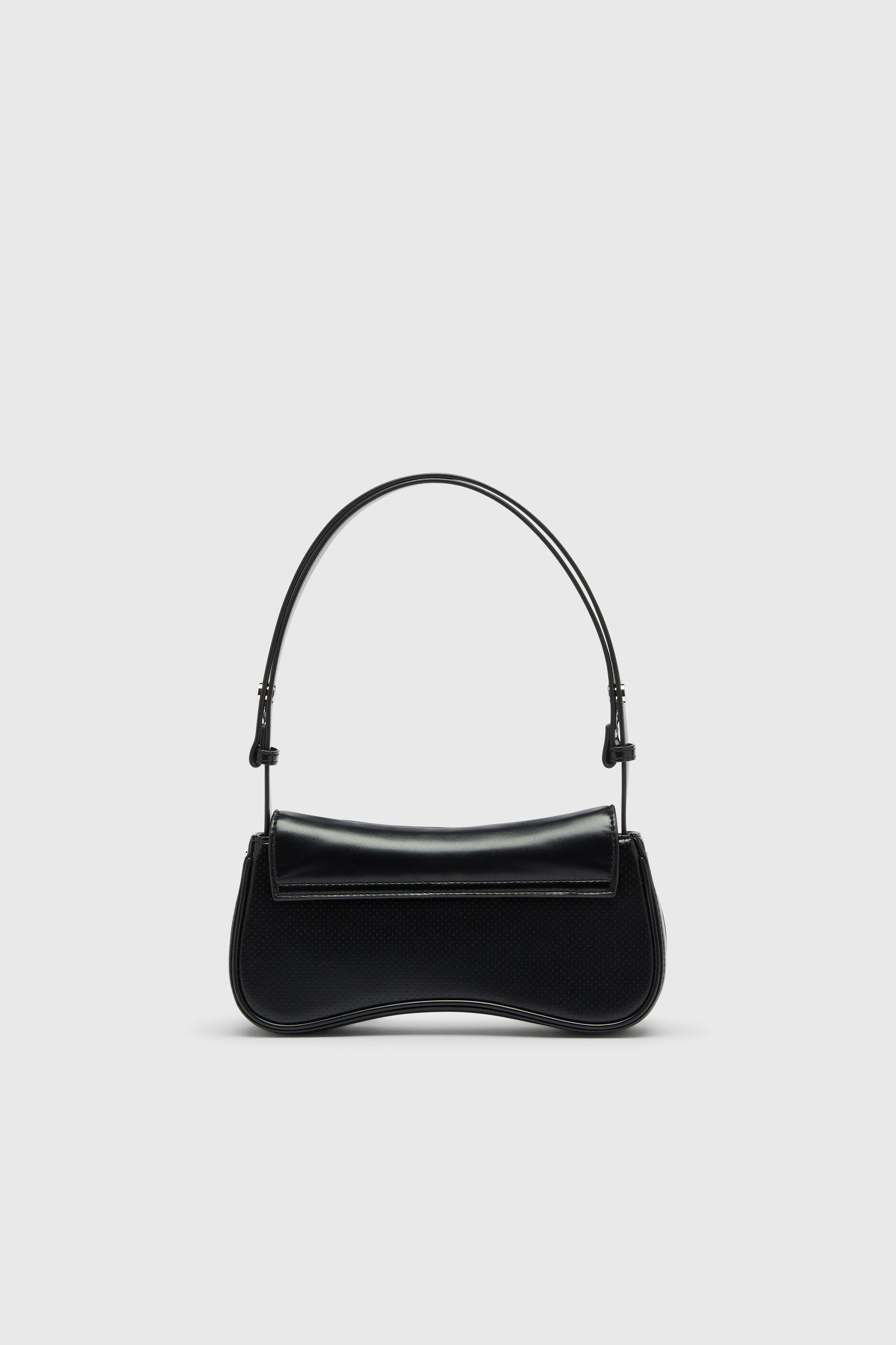Diesel - PLAY CLUTCH, Woman's Play - Clutch in perforated and quilted PU in Black - 2